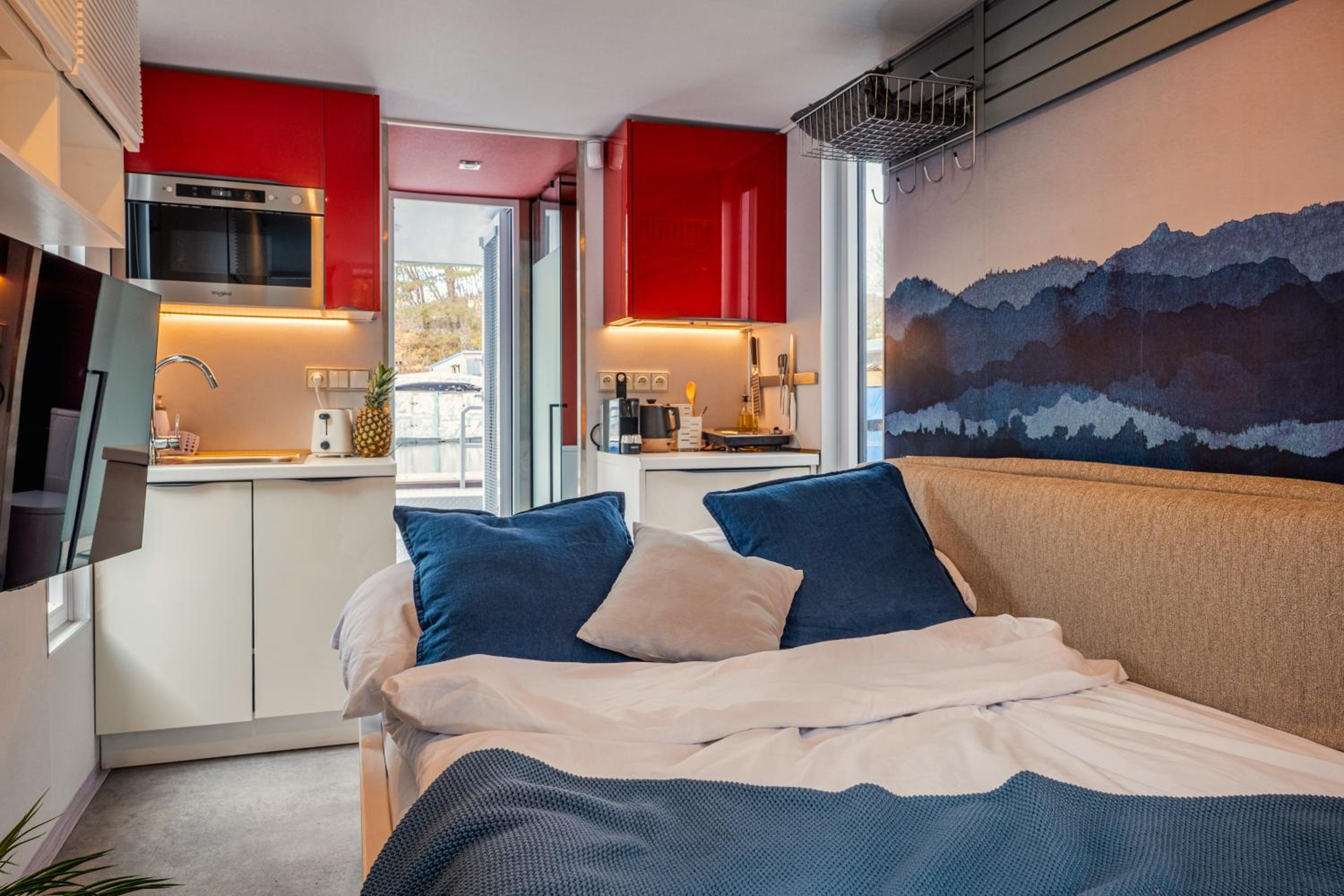 Houseboat Prague with Paddle Boat -Sail, Explore and Relax