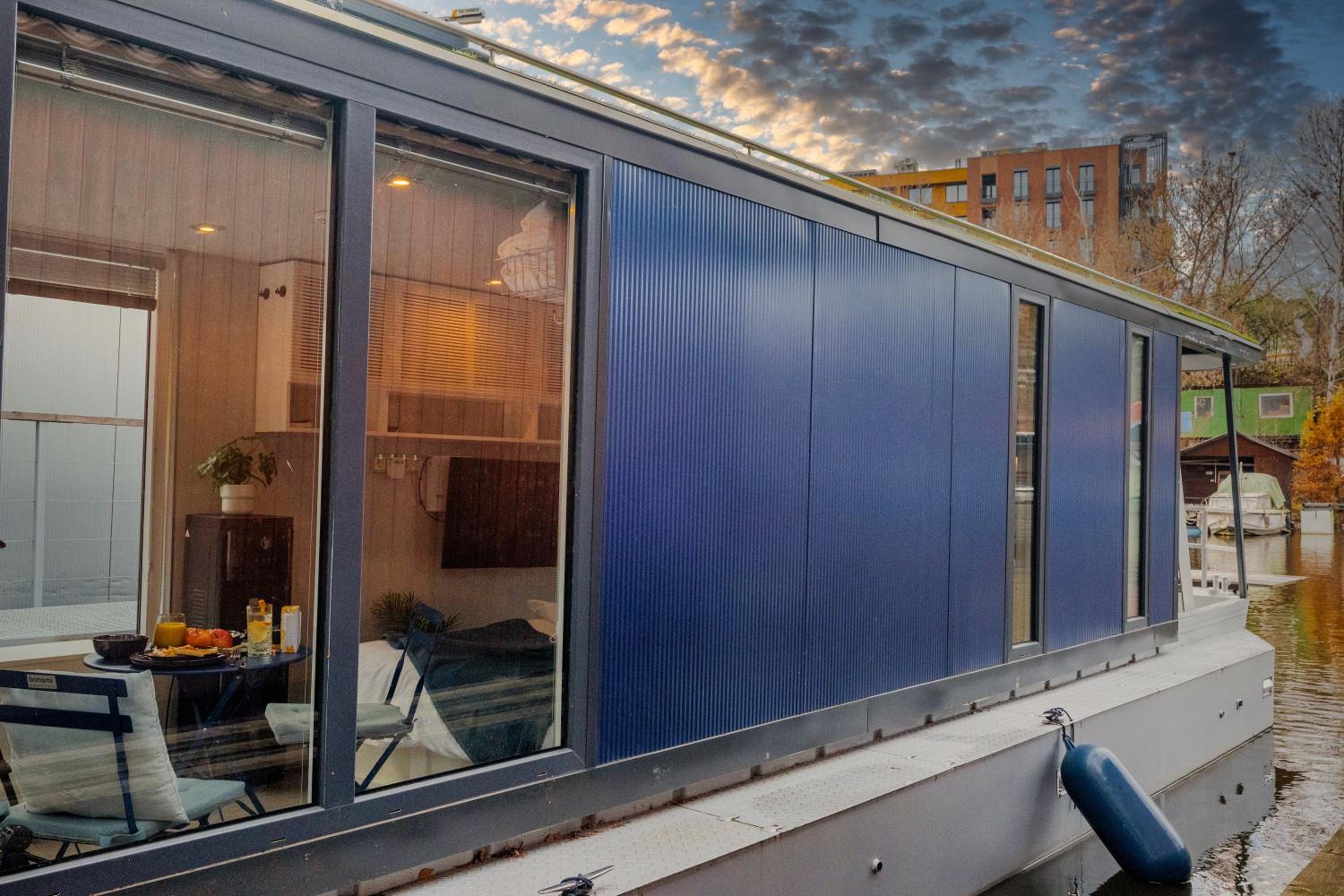 Houseboat Prague with Paddle Boat -Sail, Explore and Relax