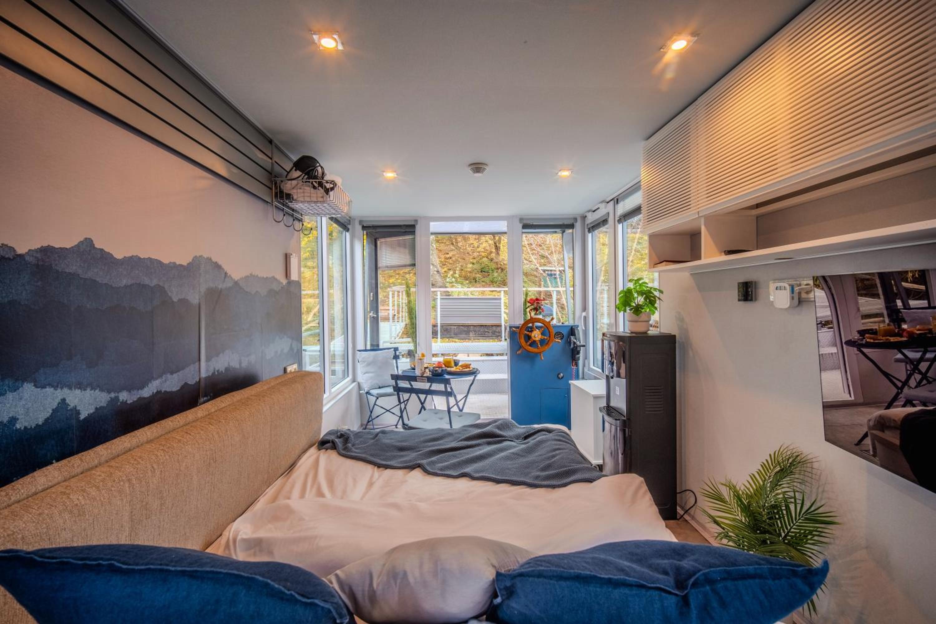 Houseboat Prague with Paddle Boat -Sail, Explore and Relax