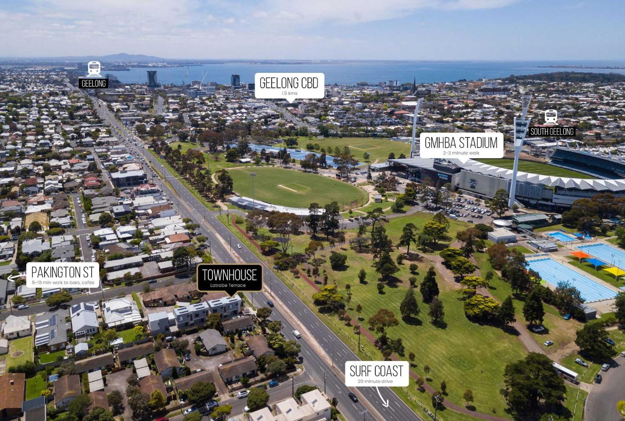 Sunny 2BR Getaway in Newtown