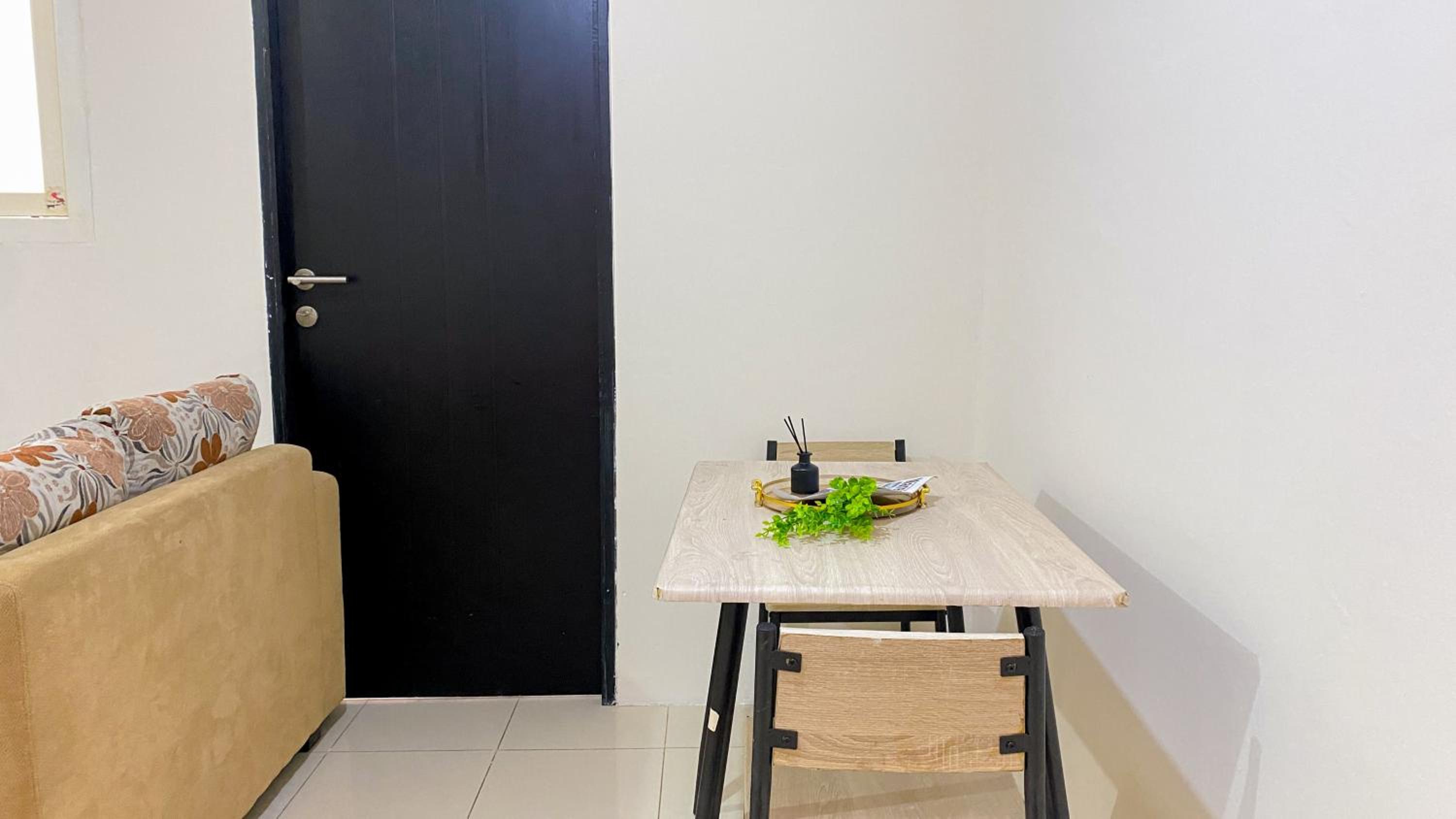 Warm and Homey 1BR at Cervino Village Casablanca Apartment By Travelio
