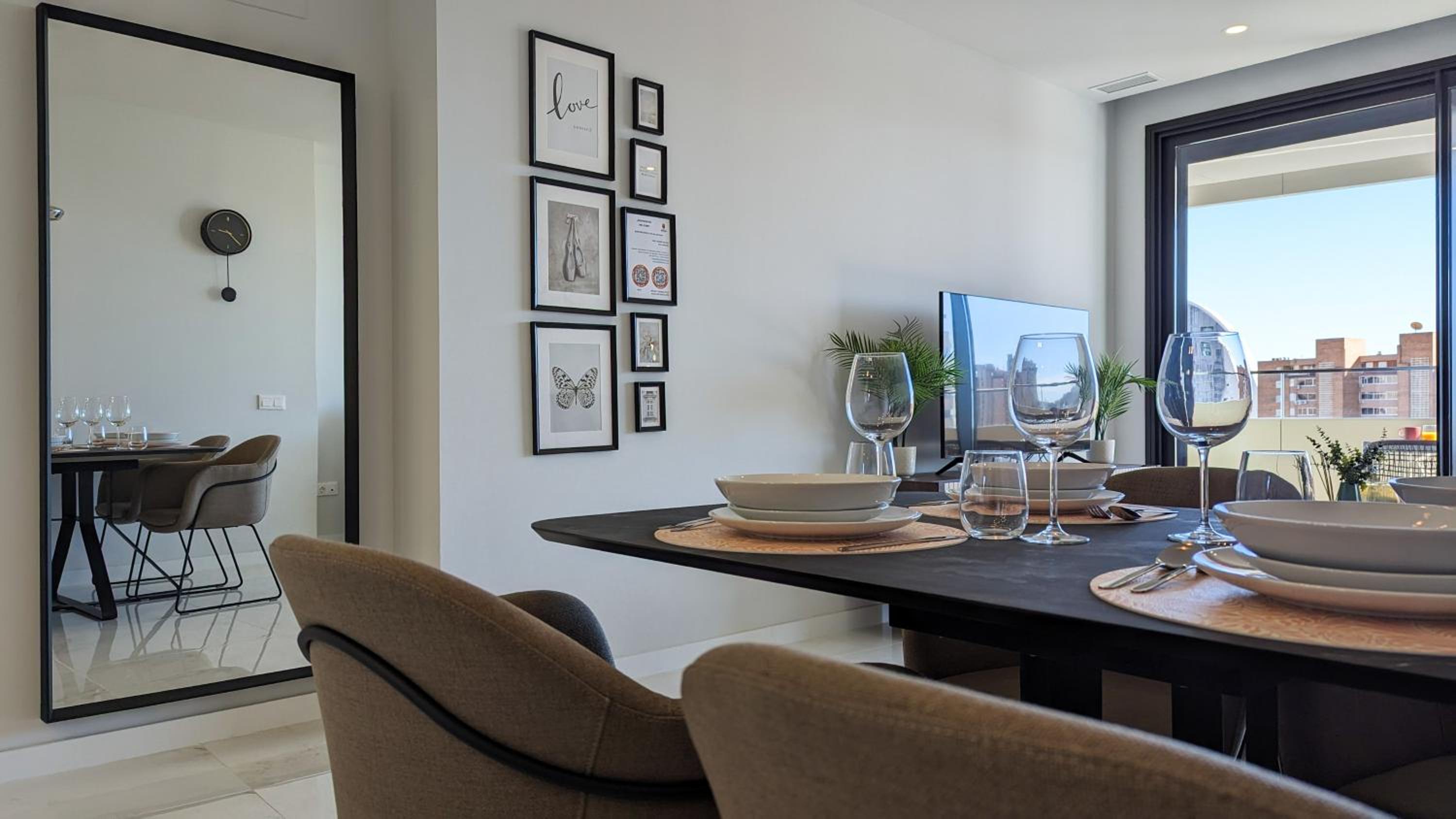 BENIDORM BEACH sea & sky apartment view 5
