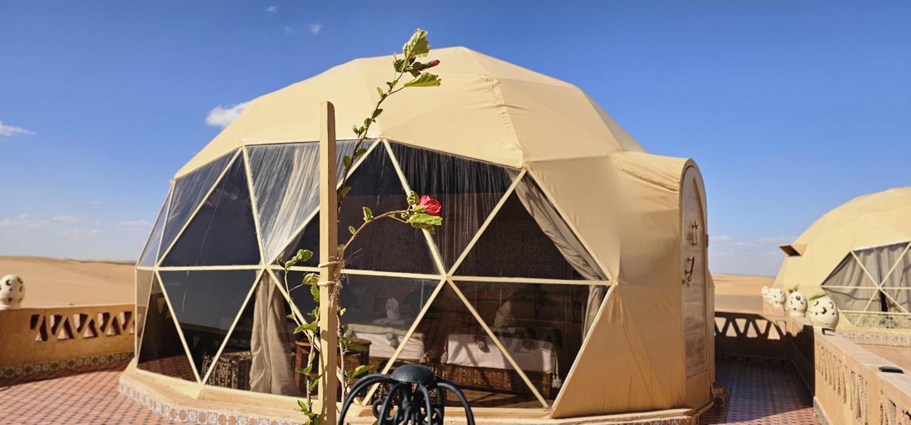 Sahara Dome Camp view 2