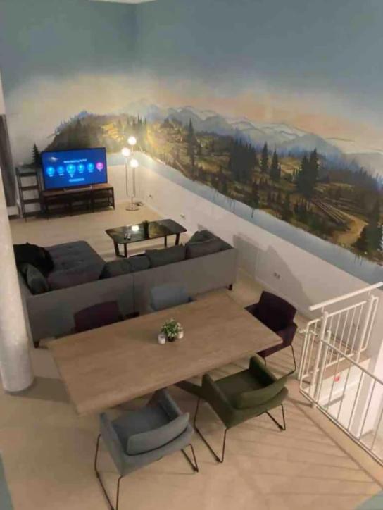 Loft apartments with 140 sqm of living space for rent