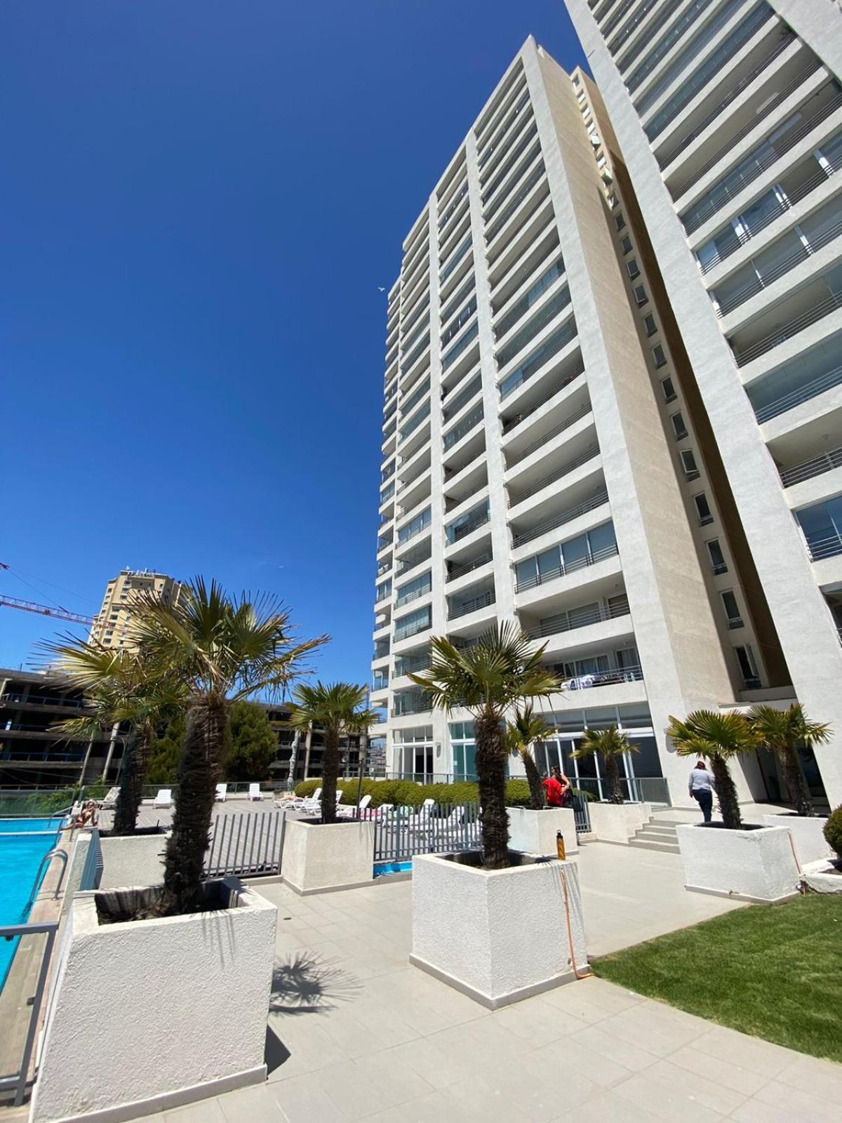 Departamento con vista al mar, de 2 dormitorios en Concon