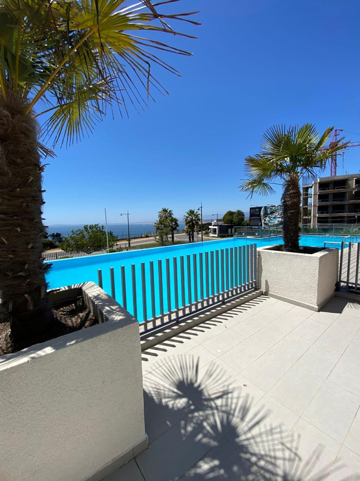 Departamento con vista al mar, de 2 dormitorios en Concon