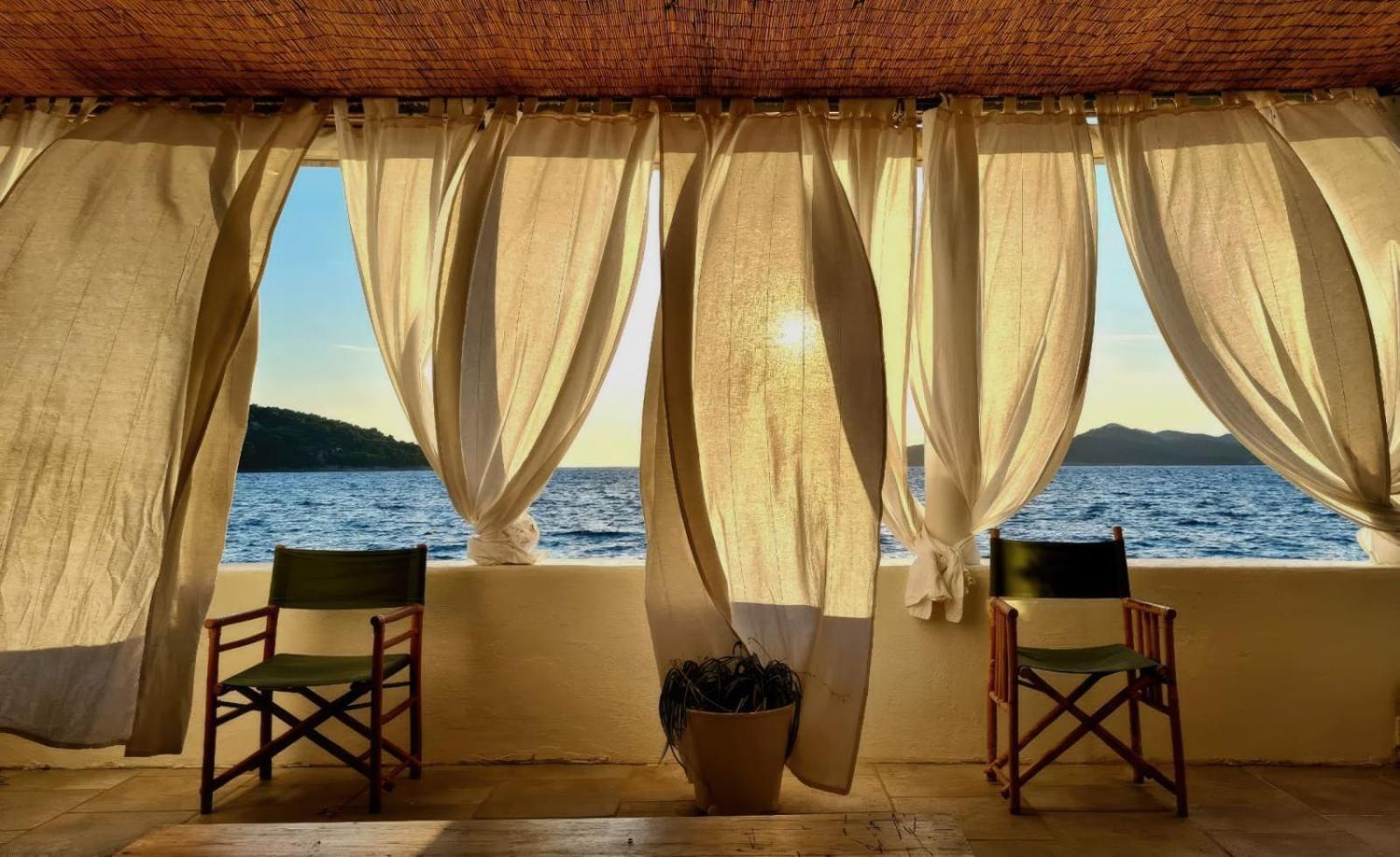 Seafront Villa Whisper of the sea view 3