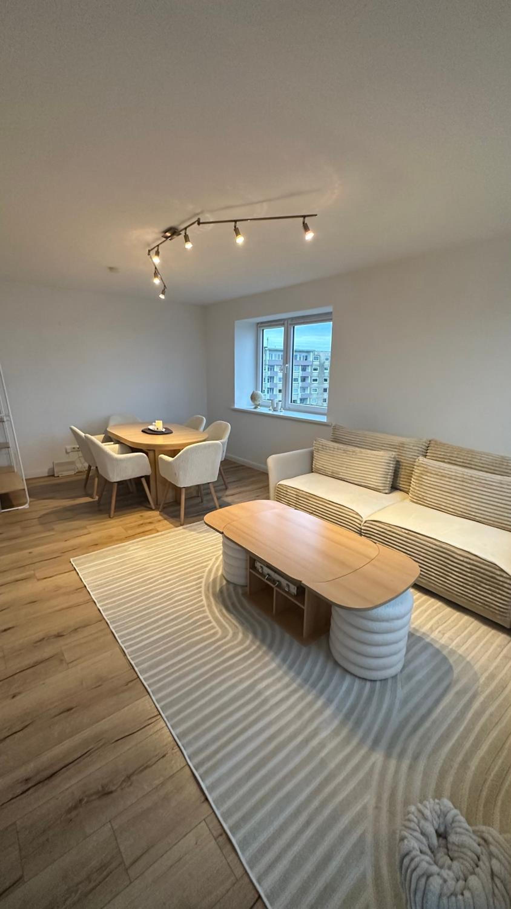 Penthouse Atmosphäre mit Meerblick FeWo am Deich 11