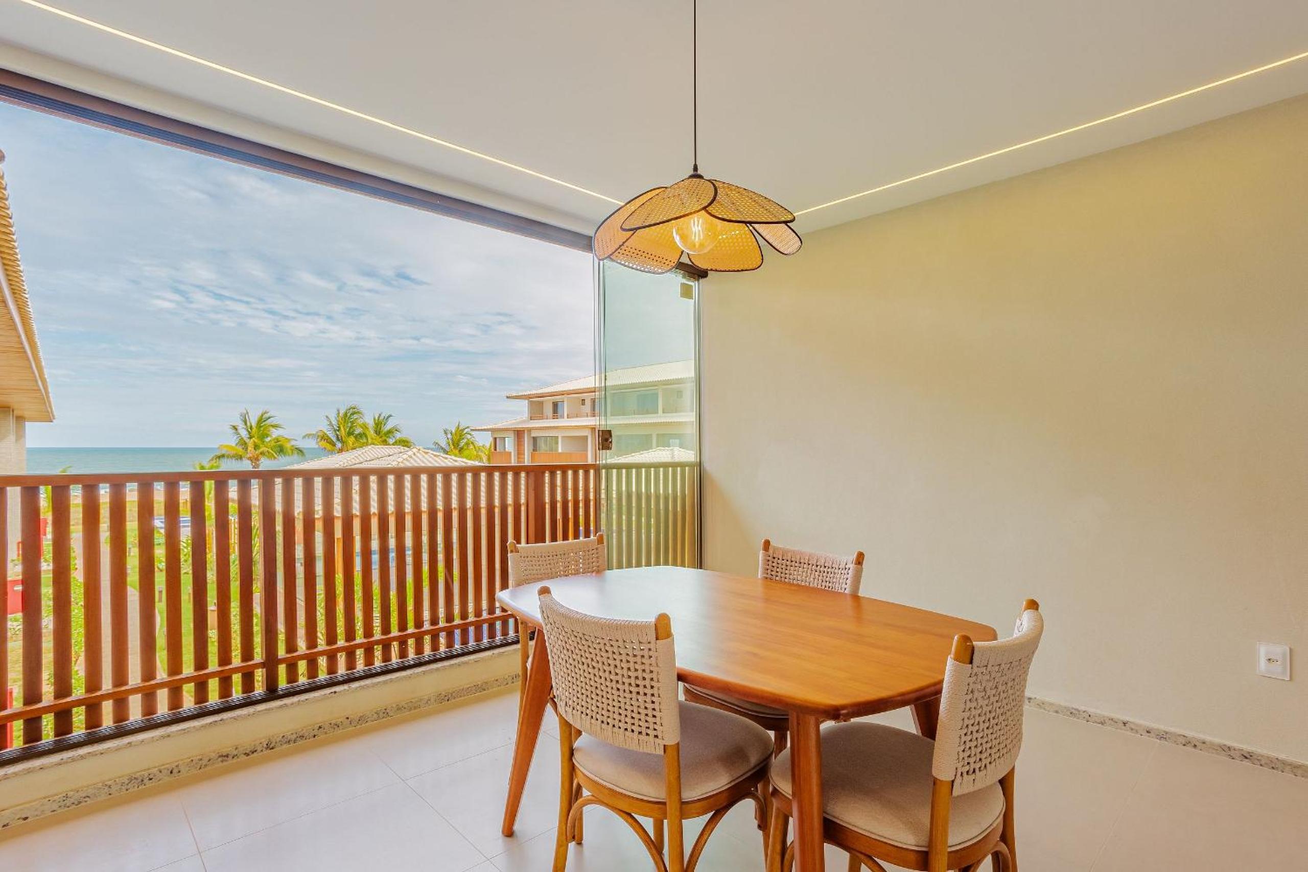 IT91 Wonderful apartment right on the sand - Itacimirim