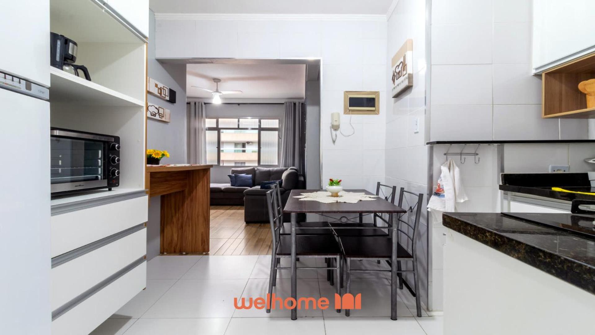 Apartamento a 500m da praia na Praia Grande