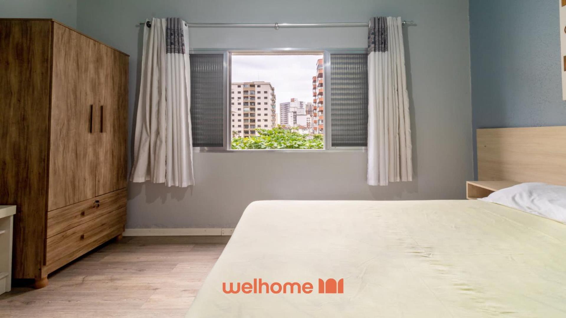 Apartamento a 500m da praia na Praia Grande