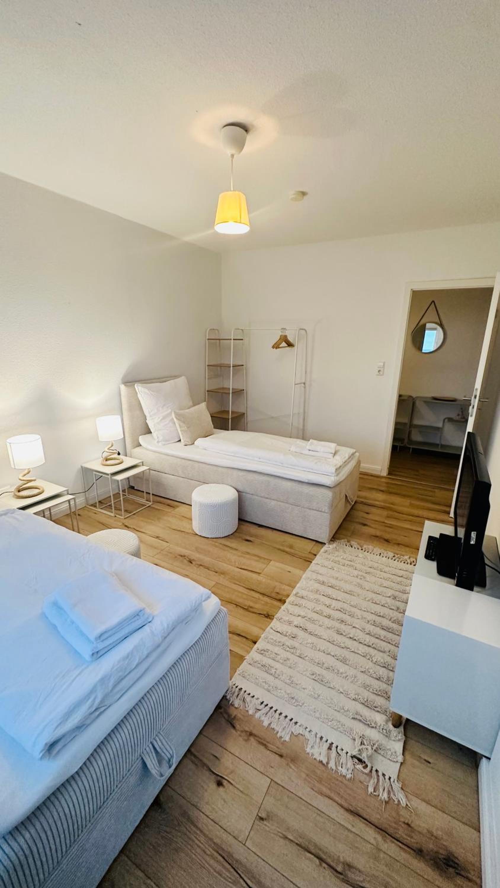 Penthouse Atmosphäre mit Meerblick FeWo am Deich 11
