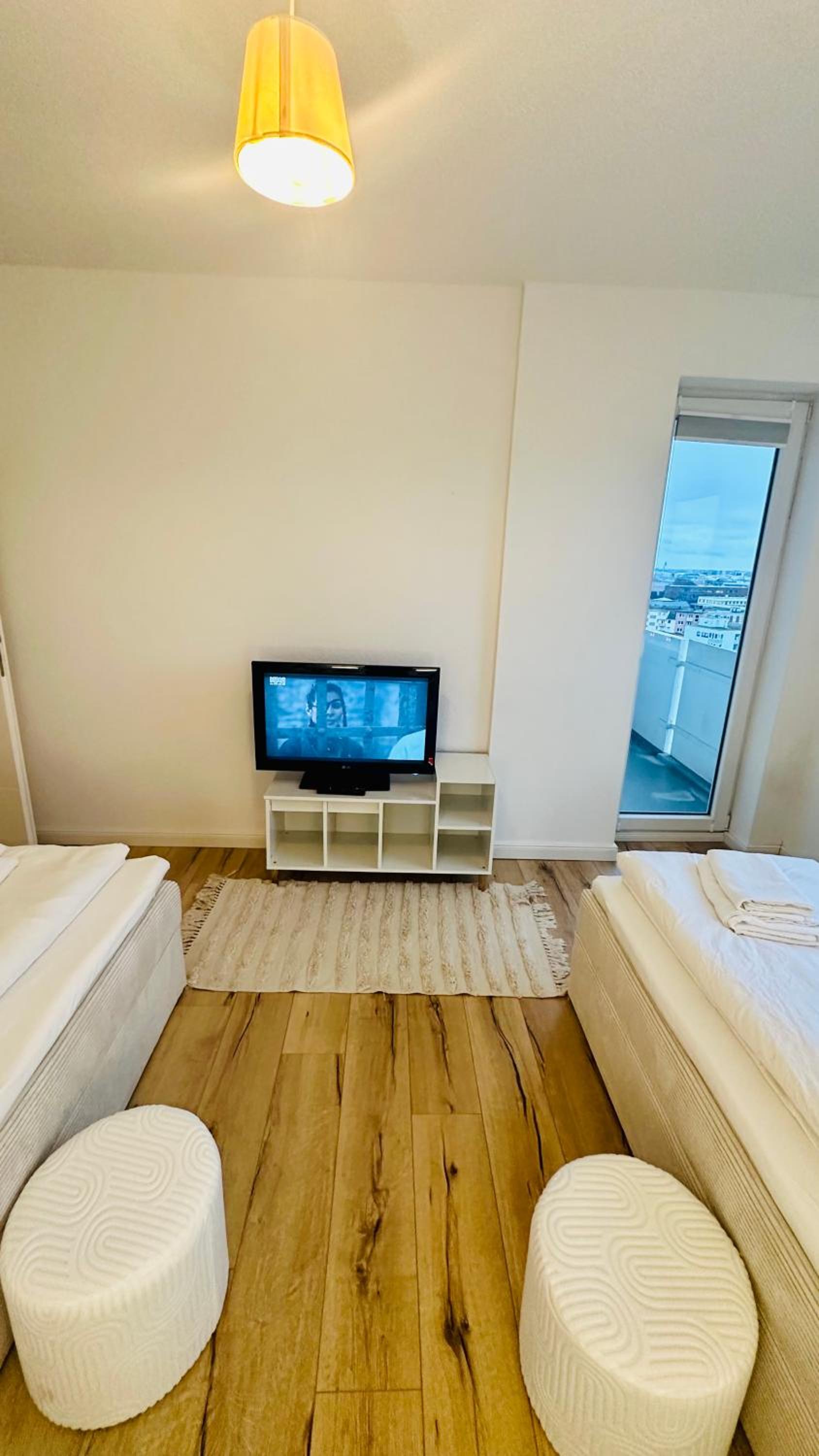 Penthouse Atmosphäre mit Meerblick FeWo am Deich 11