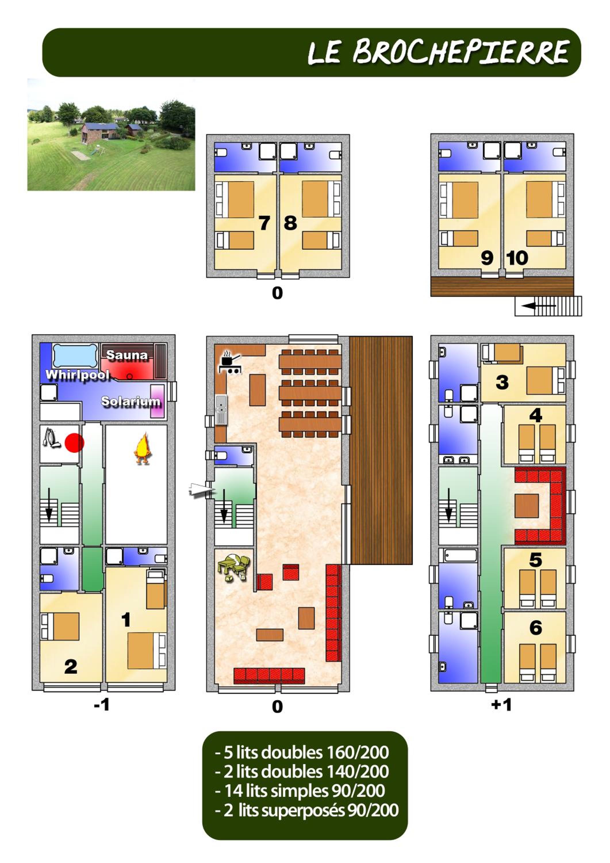 Brochepierre 28 pers- vue exceptionnelle - Malmedy