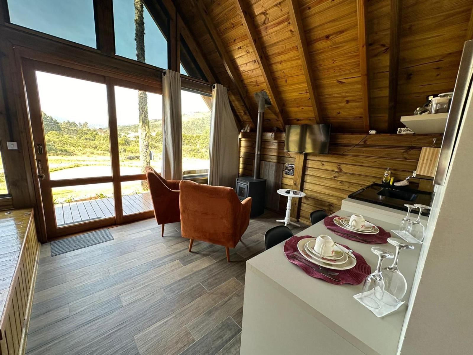 Refugio Brognoli - Chalé com Banheira de Hidromassagem