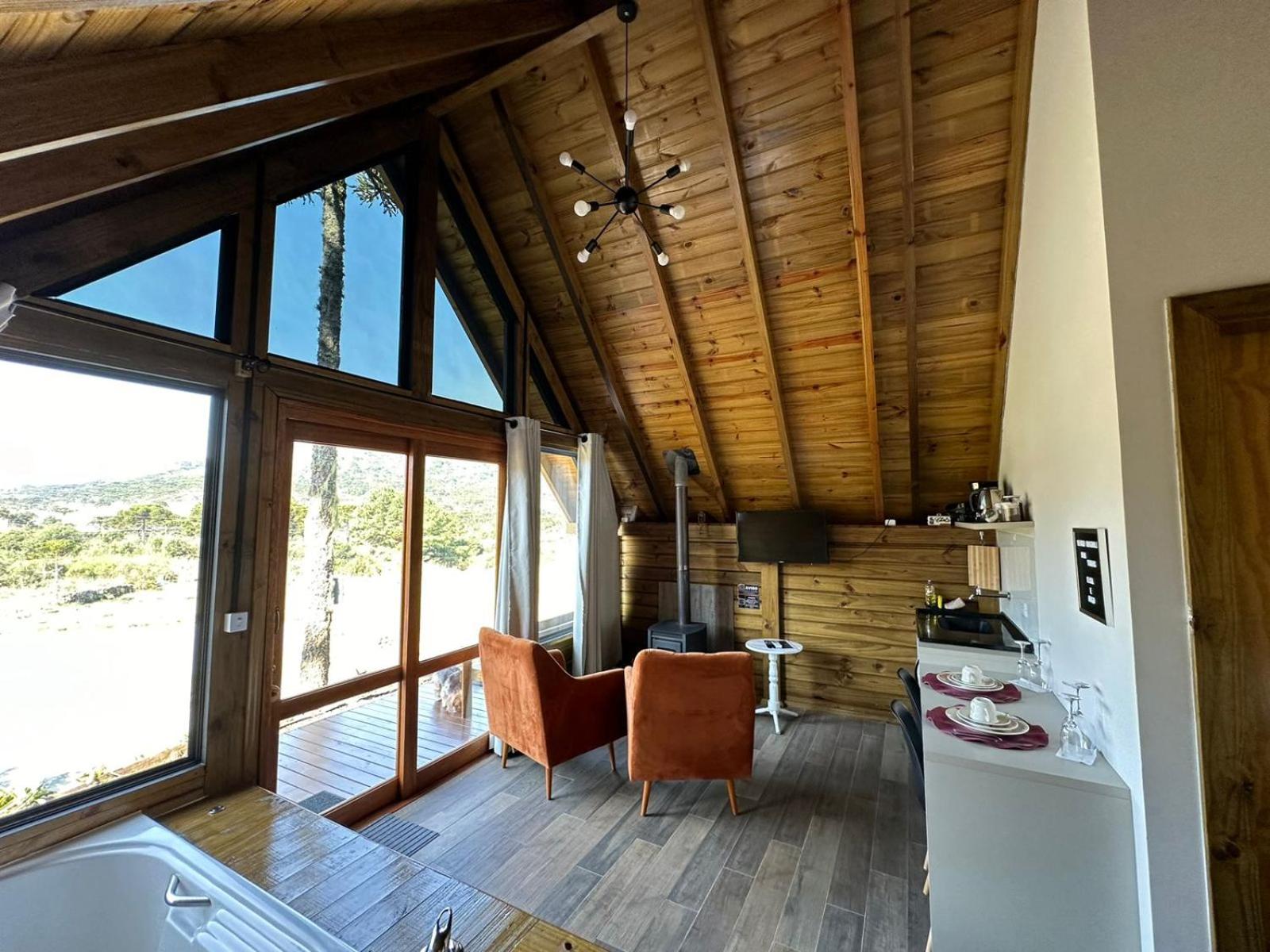 Refugio Brognoli - Chalé com Banheira de Hidromassagem