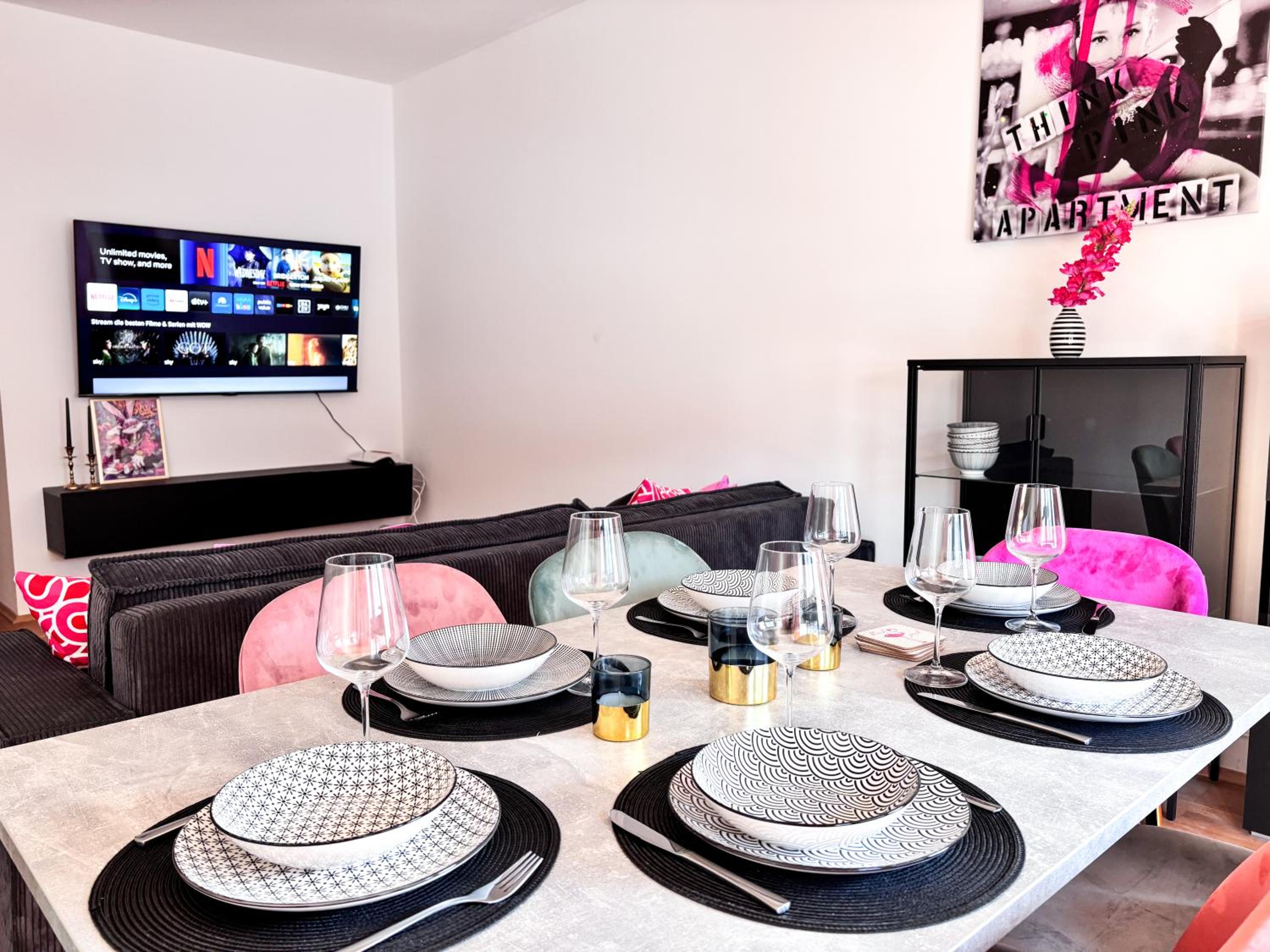 ThinkPink! Apartment im Herzen Dortmunds