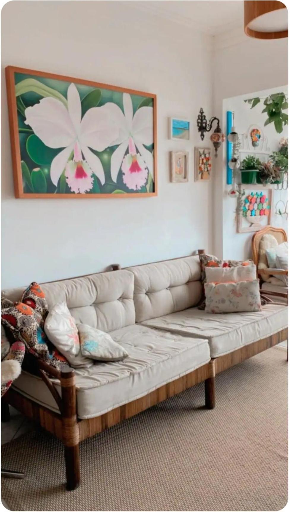 Apartamento com um linda vista para o mar