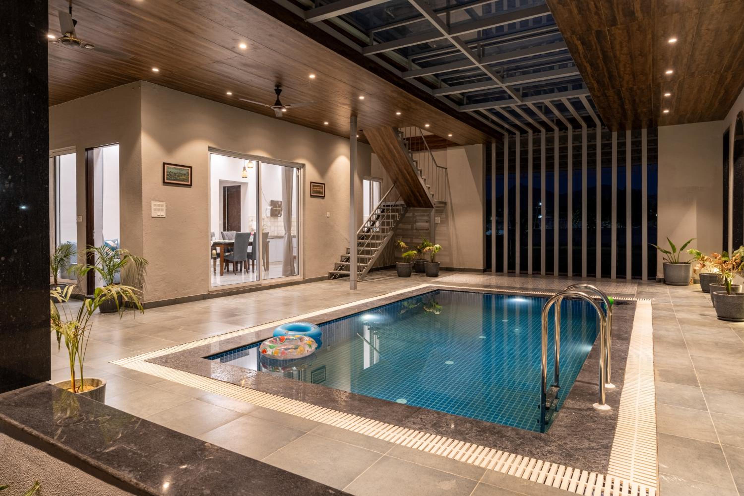 ELIVAAS Jamun Farm 2BHK with Pool view 3
