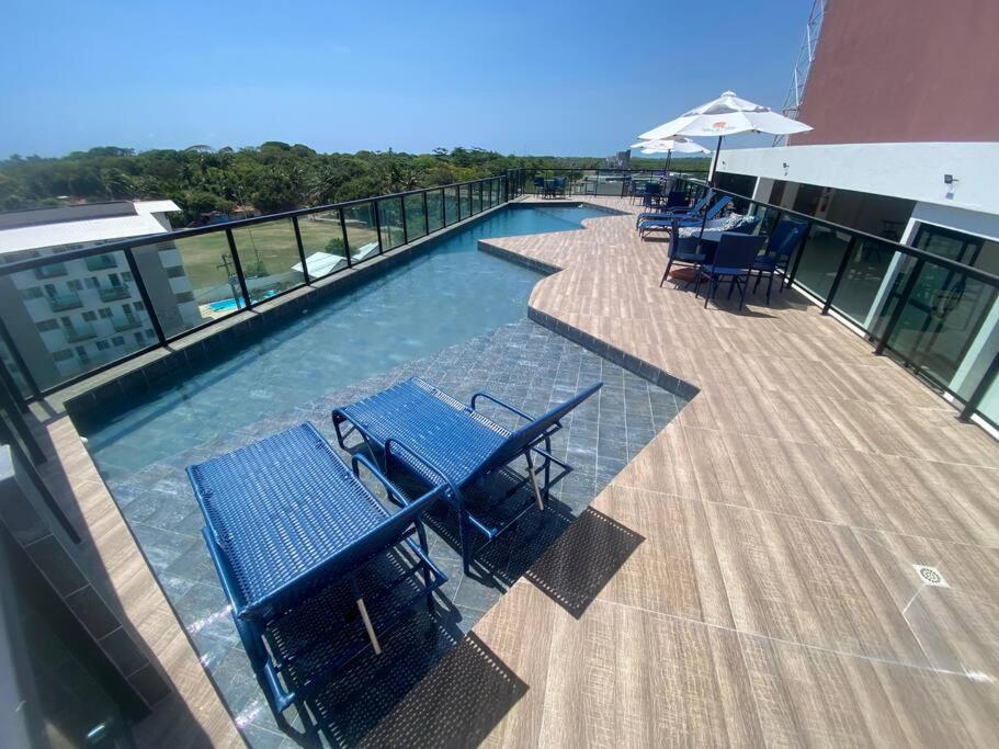 Flat VP 17 no Centro com Piscina by La Playa
