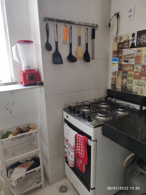 Apart completo garagem e prox praia