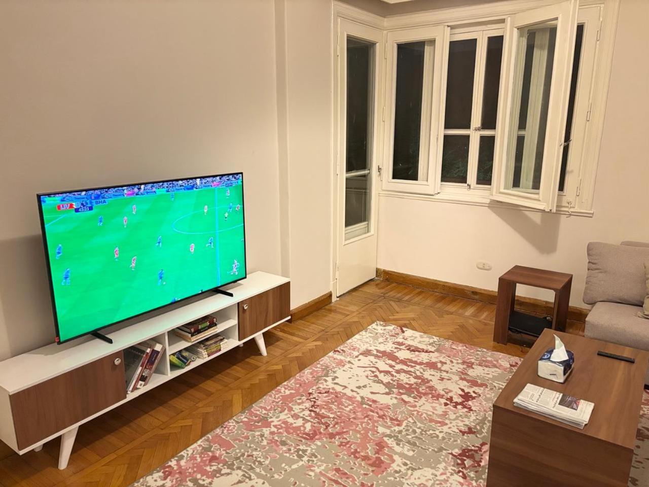 A room in a spacious shared apartment in Garden City, A prime location in central Cairo