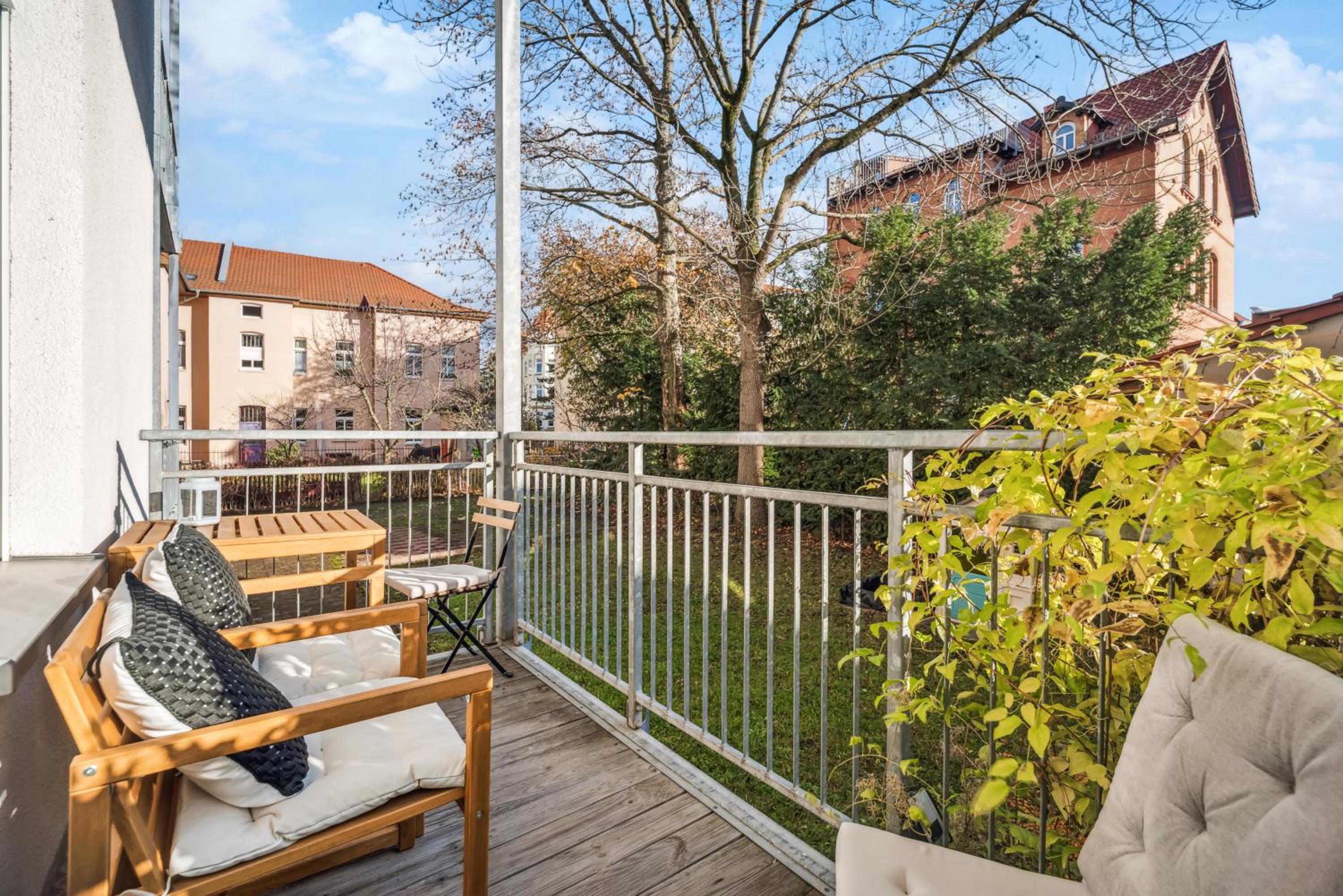 ROBY-Erfurt HBF-nah, Balkon