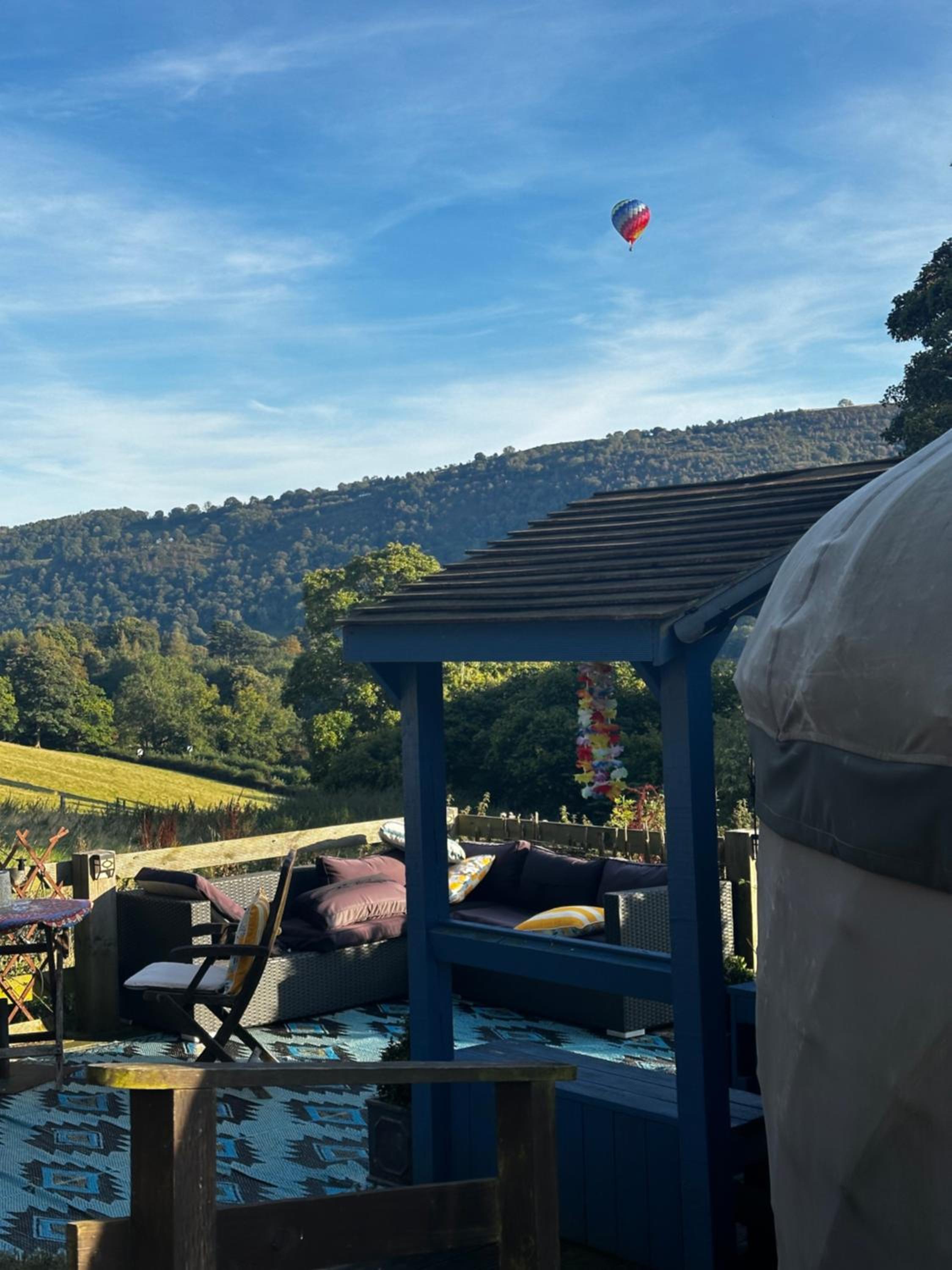 Sunbank Yurt view 5