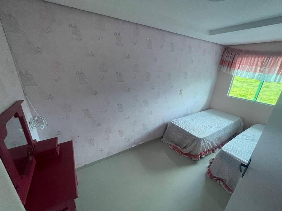 Casa no segundo andar com piscina