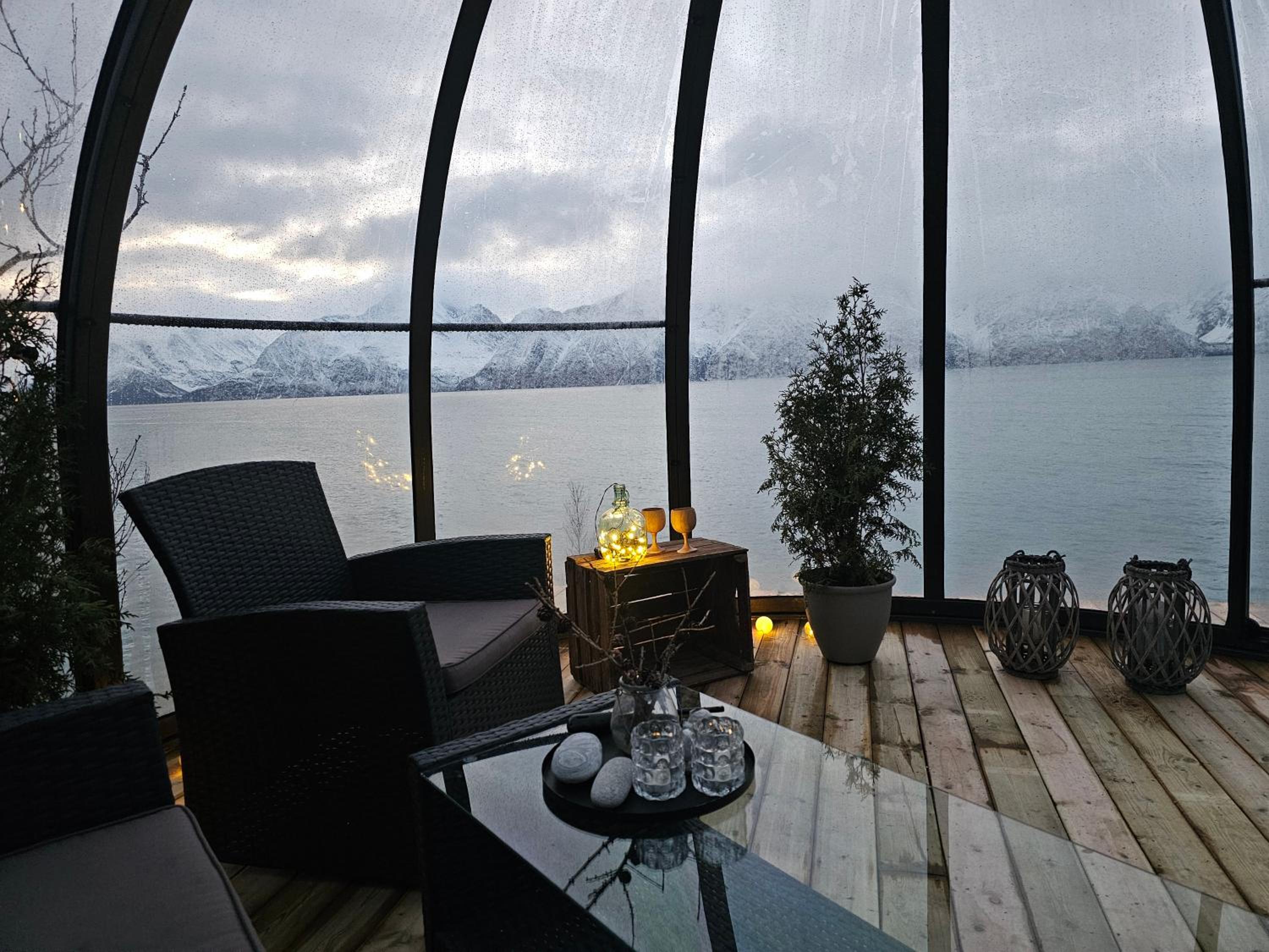 Lyngen Panorama, Solberget, med Dome view 5