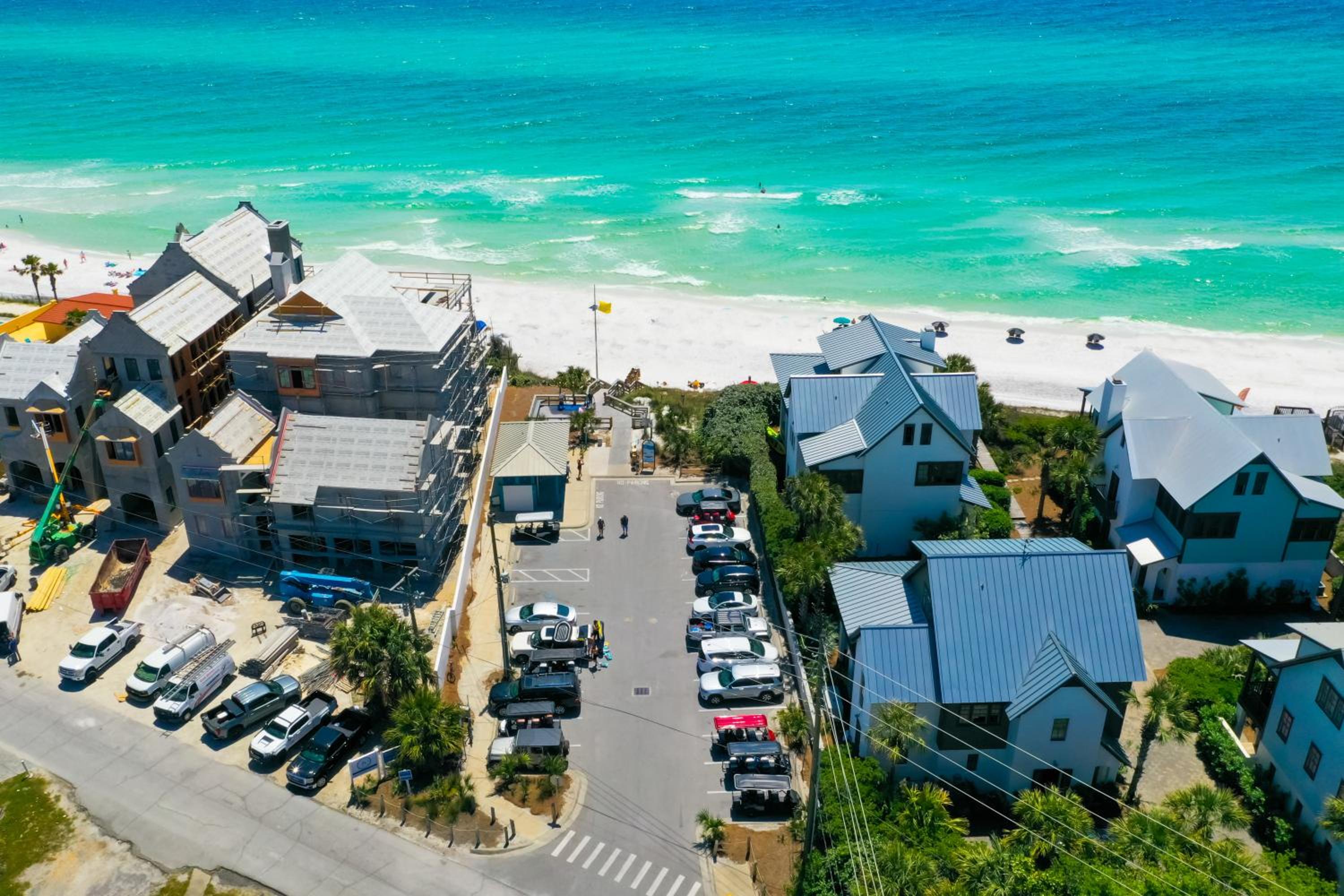 Two 6-Seater Golf Carts - Gated Community - South of 30A view 2