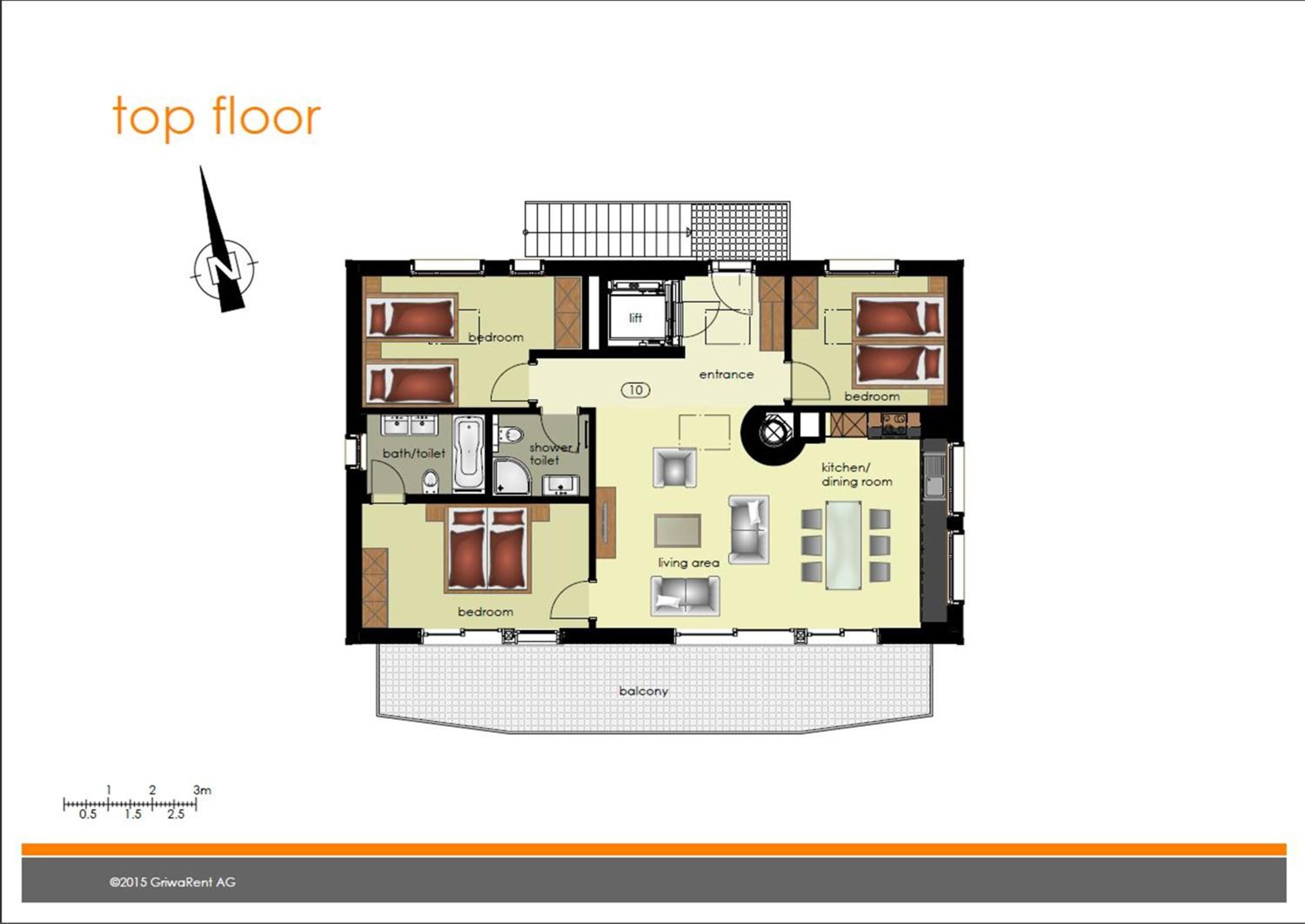 Apartment Bäreggblick - GRIWA RENT AG