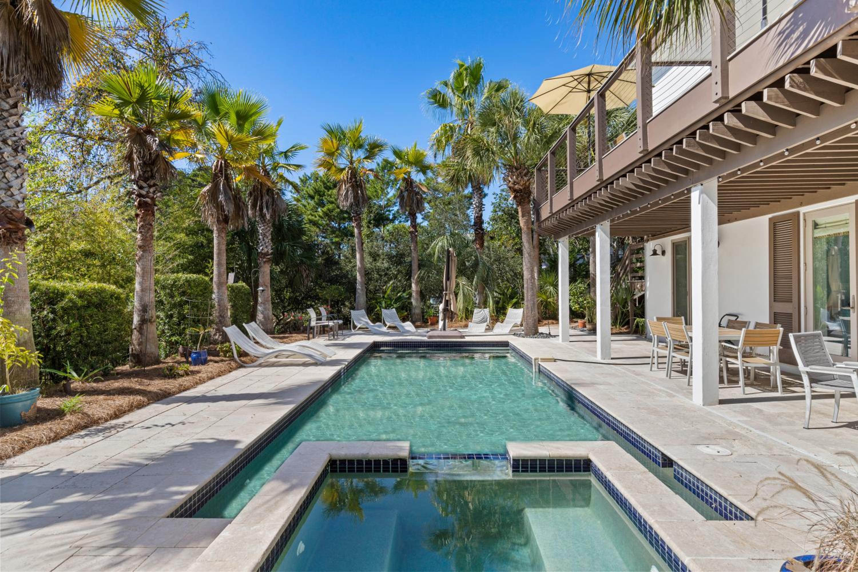 Private Pool, Hot Tub, Close to Beach, Golf Cart view 5