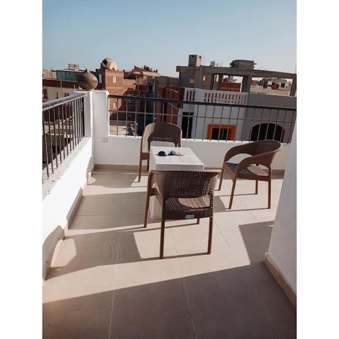 Rooftop studio sea view in Hurghada with private terrace