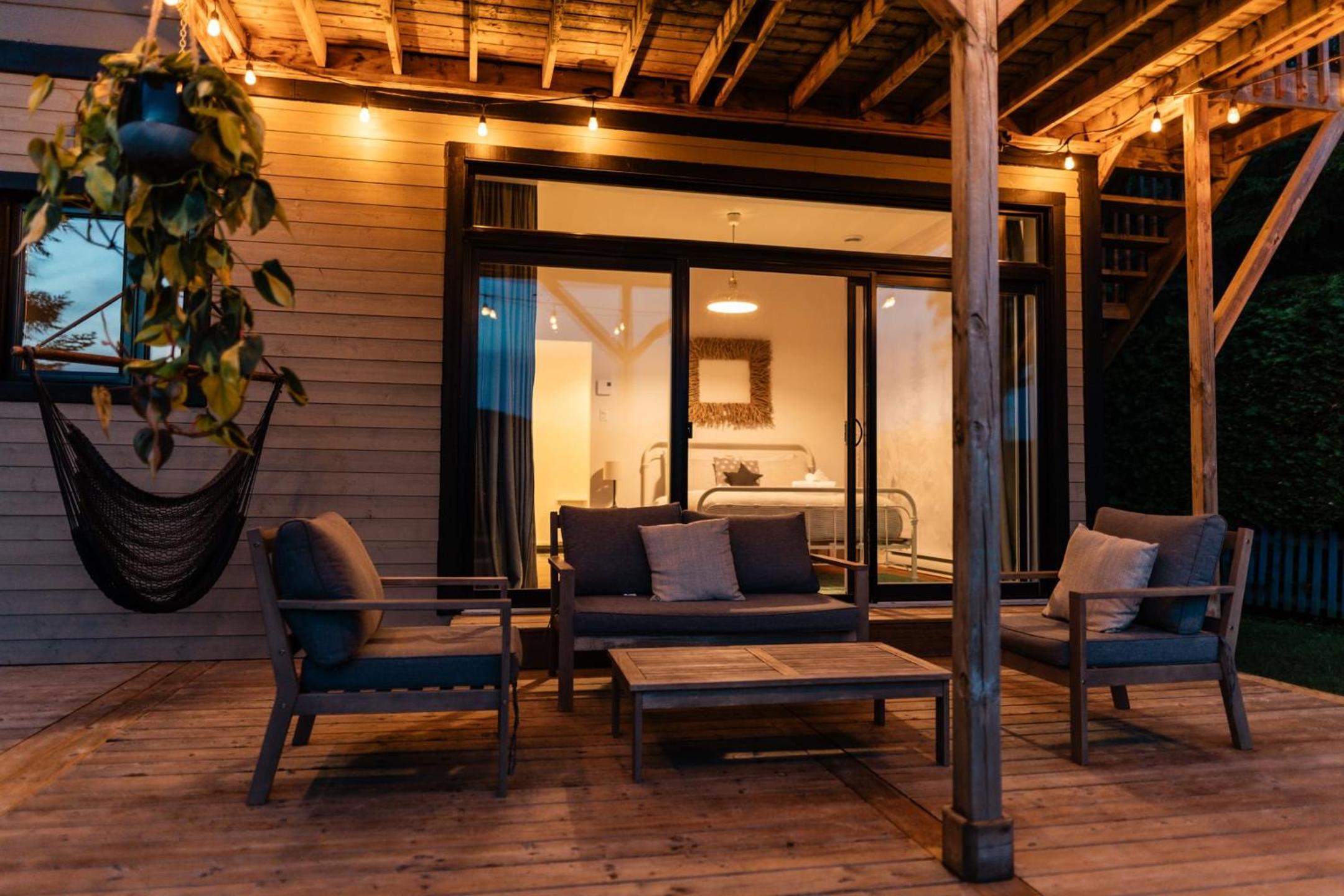Chalet Chti - bord de l'eau mont Orford