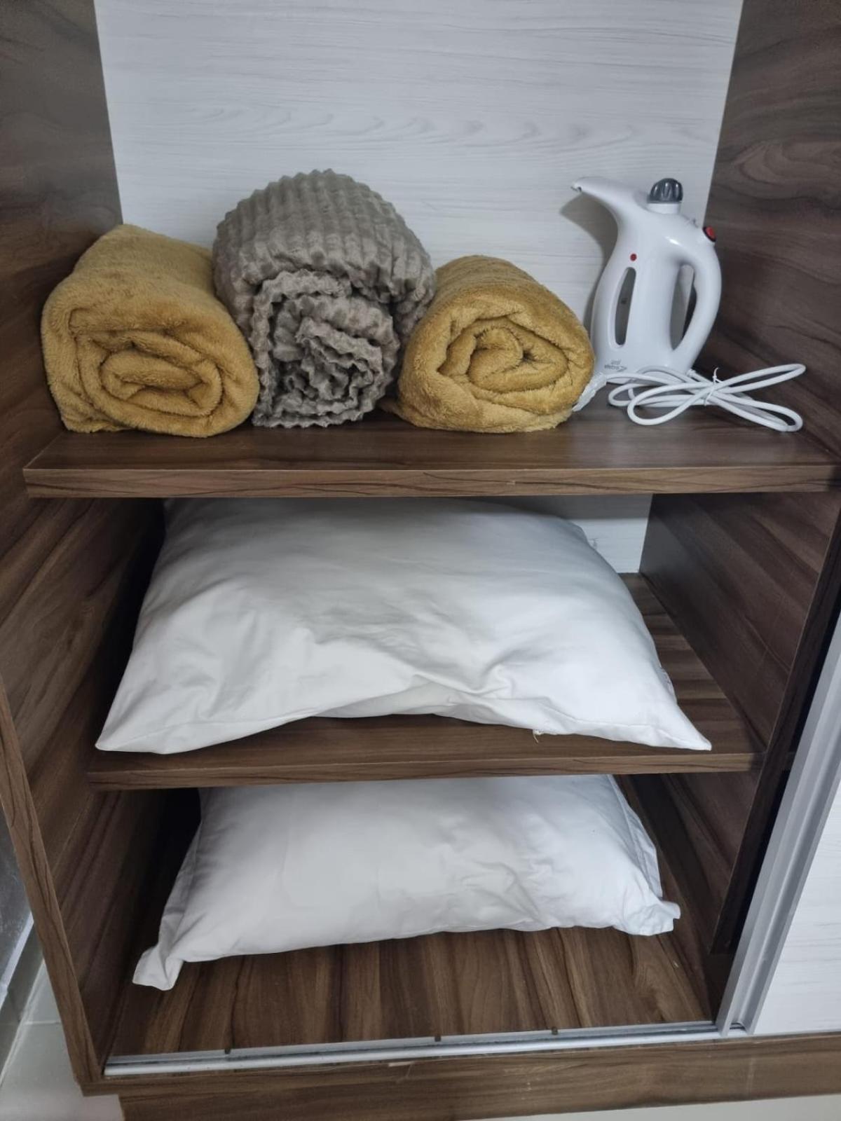 Flat Beira-mar completo com limpeza no nobile suites Tambaú
