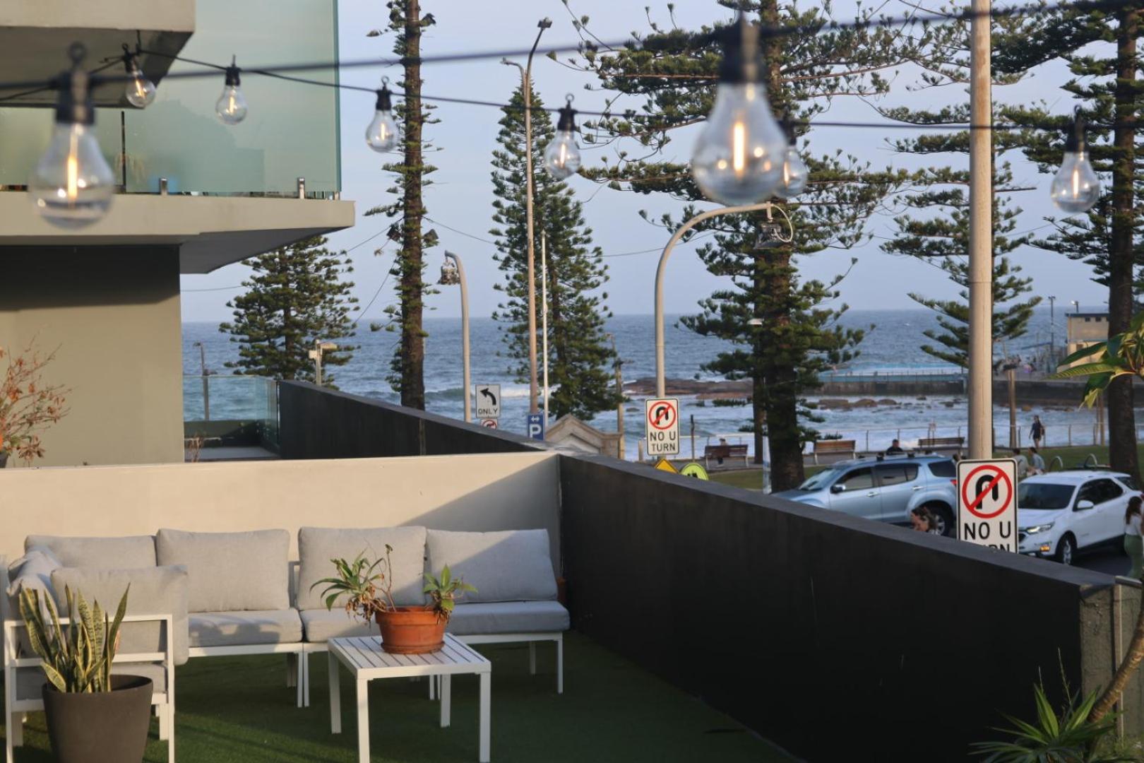 Dee why apartment on the beach with huge balcony