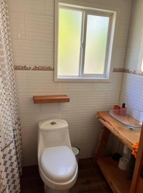 Cabañas con piscina en Molco