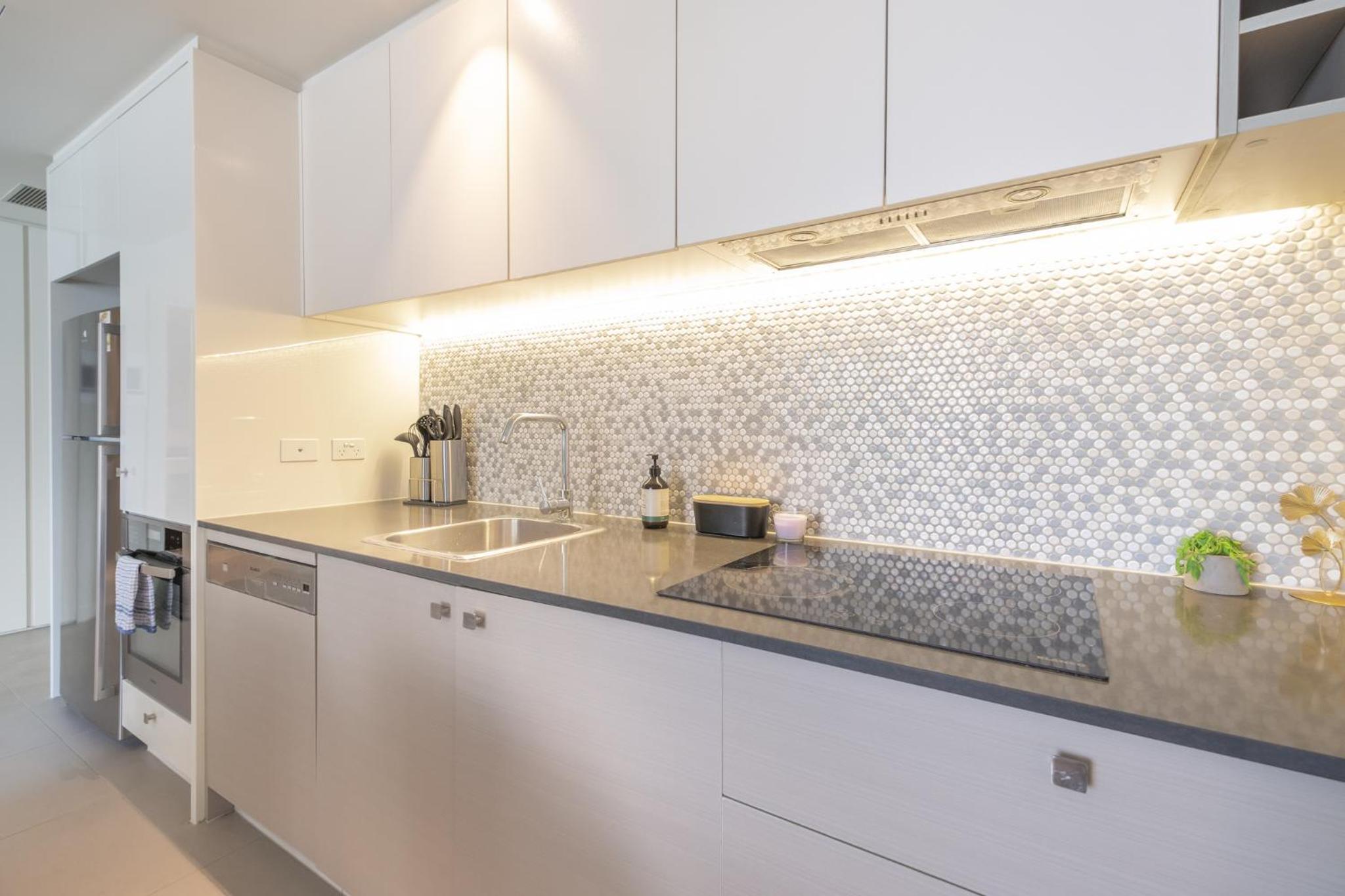 Immaculate 1BR apt in Docklands Pool Free Parking