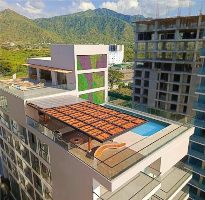 Apartamento Celeste a Pasos del Mar y Aeropuerto
