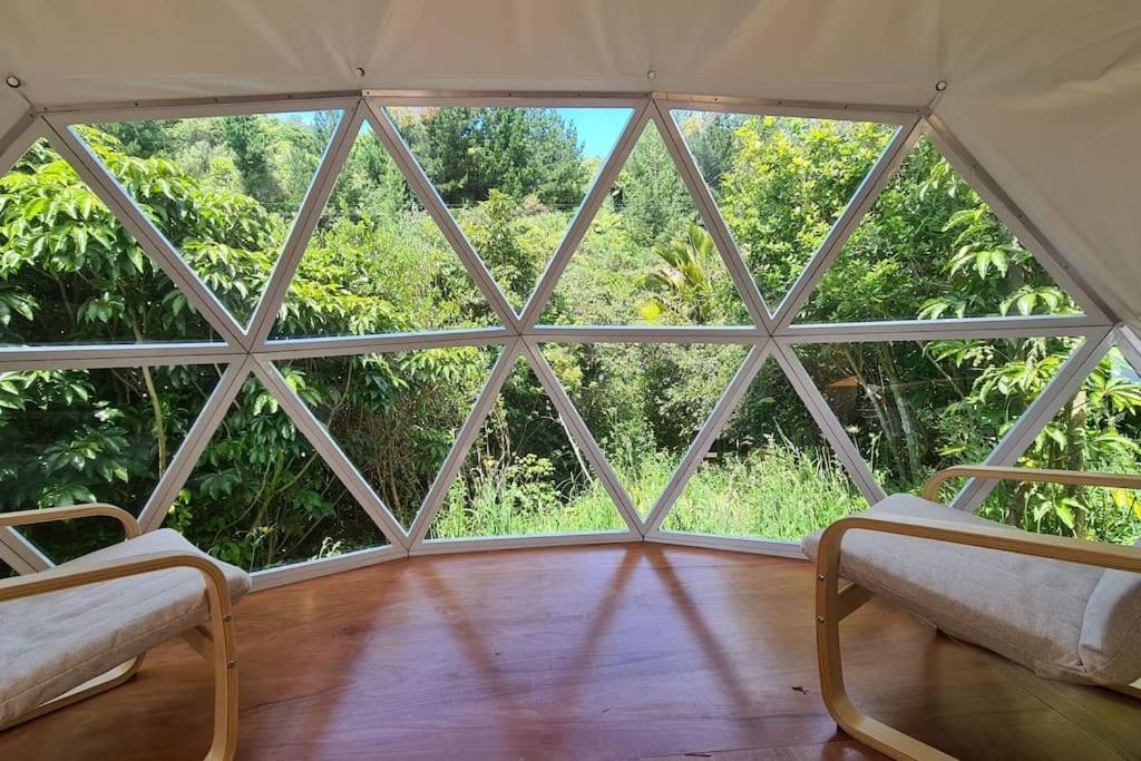 The Geodesic Dome in Pohara Golden Bay