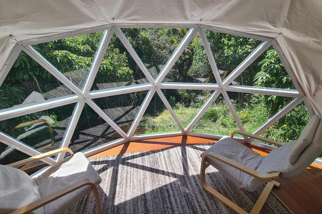 The Geodesic Dome in Pohara Golden Bay