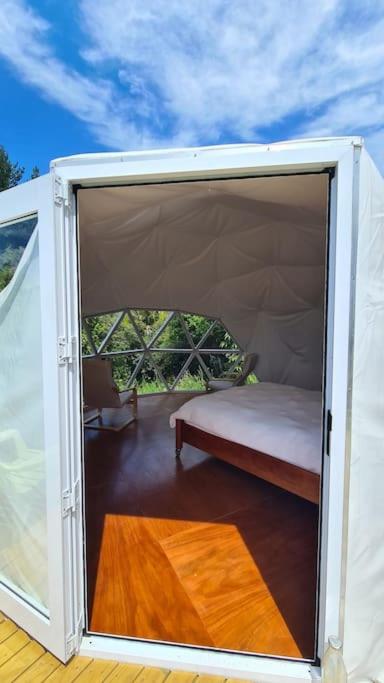 The Geodesic Dome in Pohara Golden Bay