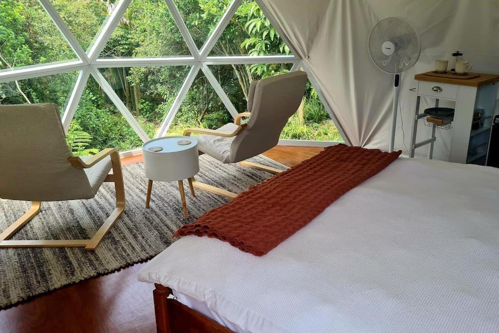 The Geodesic Dome in Pohara Golden Bay