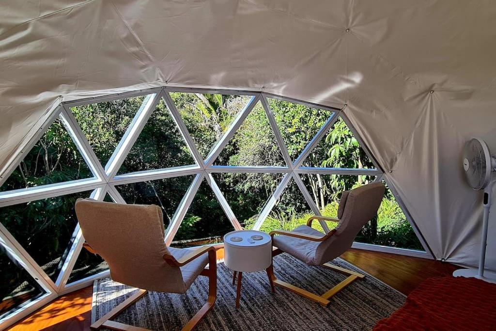 The Geodesic Dome in Pohara Golden Bay
