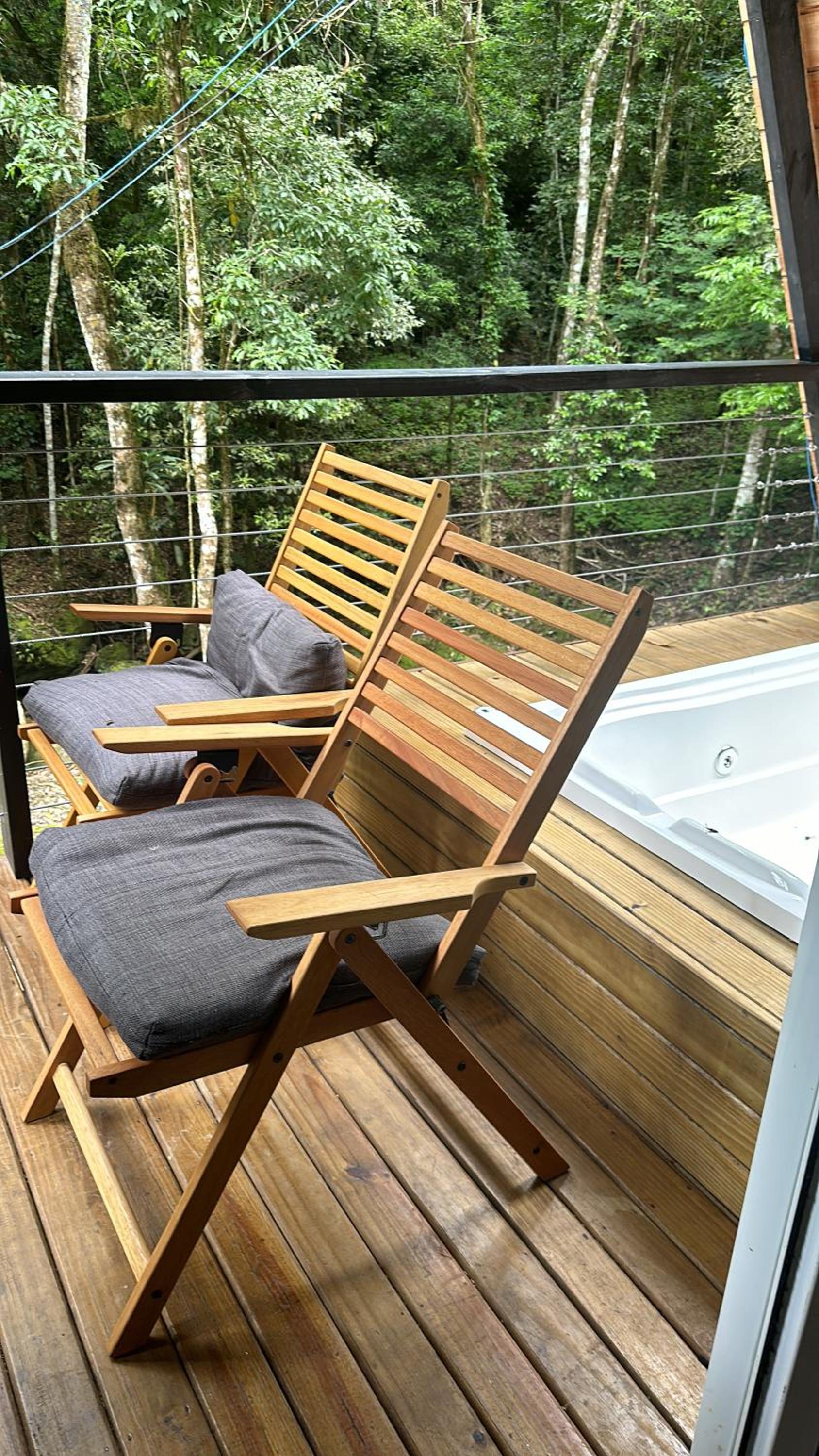 Chalé com Cachoeira