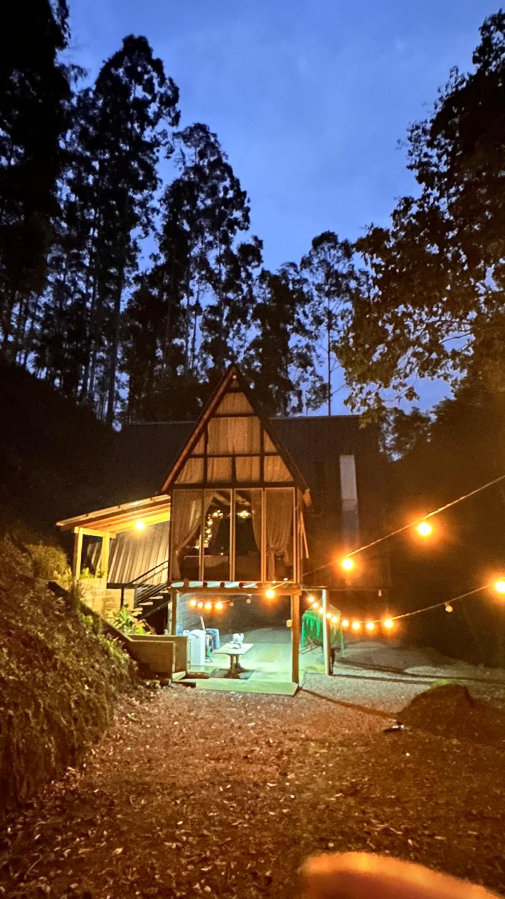 Chalé com Cachoeira