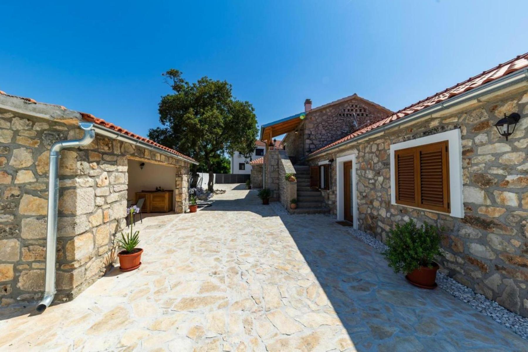 Stone villa Marita with pool view 5