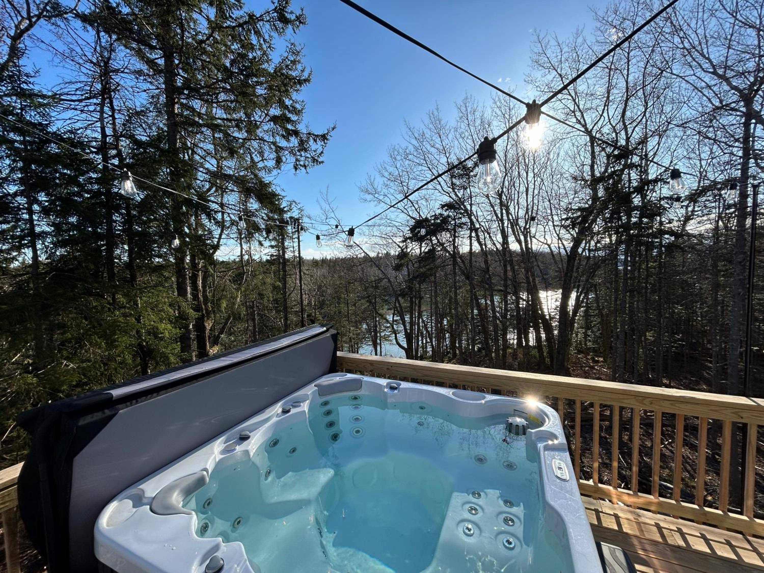 A-Frame with Hot Tub Firepit Oceanfront Pets view 2