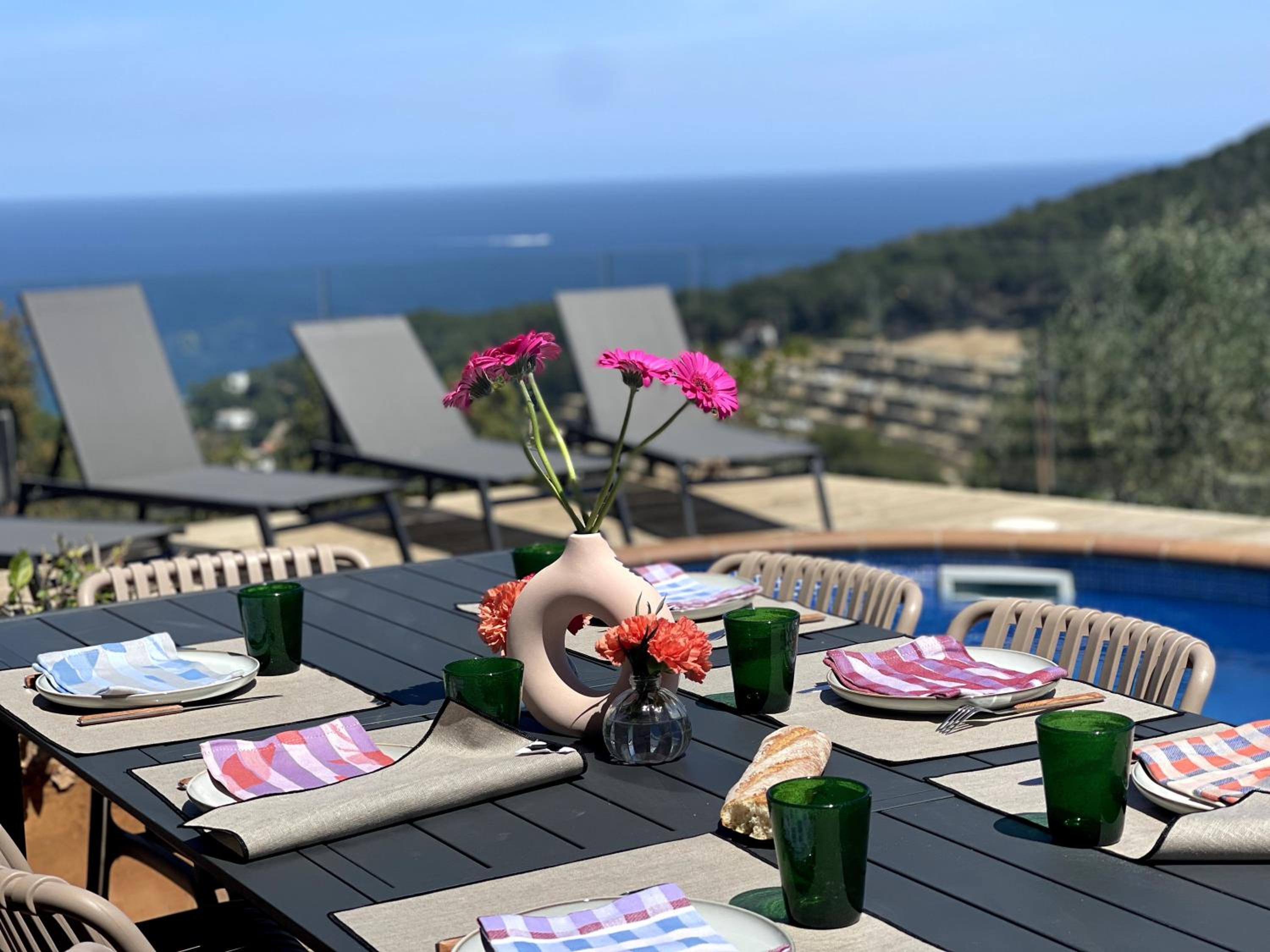 Villa 8 10 Couchage Piscine Vue Mer view 5